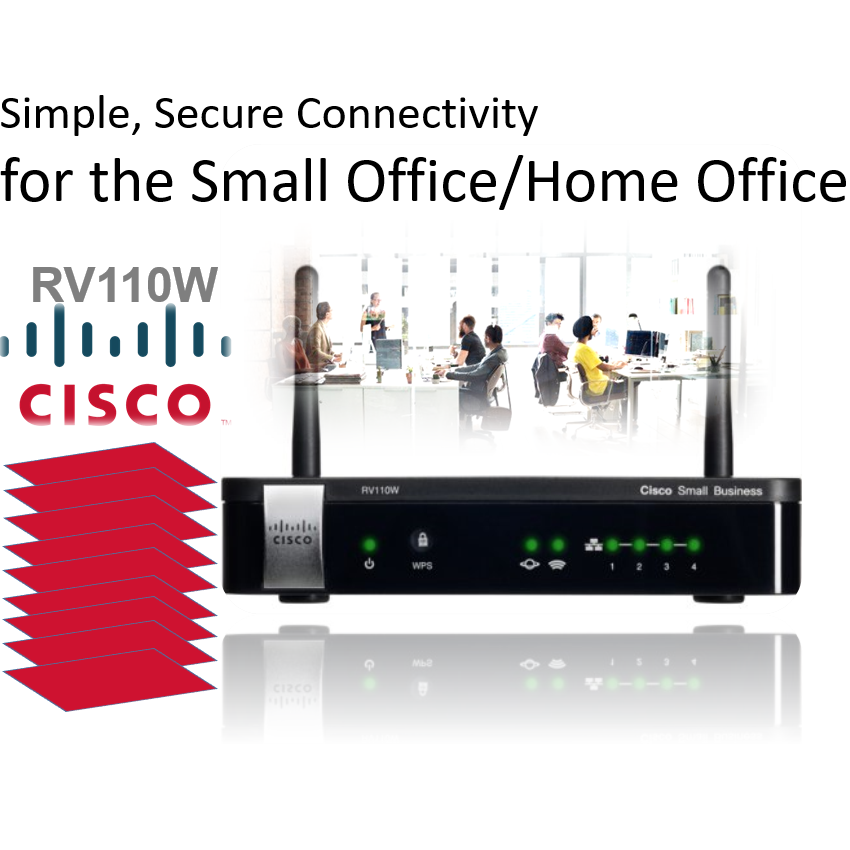 Cisco RV110W Wireless-N VPN Firewall